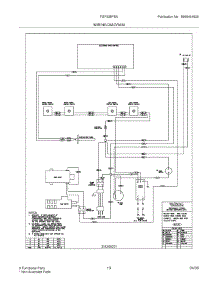 13 - Wiring Diagram parts for Frigidaire Range FGF328FBA from AppliancePartsPros.com