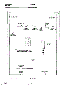 07 - Wiring Diagram parts for Frigidaire Range FGF333SADC from AppliancePartsPros.com
