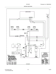 13 - Wiring Diagram parts for Frigidaire Range FGF337EWA from AppliancePartsPros.com