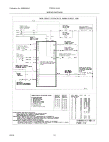 10 - Wiring Diagram parts for Frigidaire Range FFES3015LSA from AppliancePartsPros.com