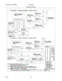 12 - Wiring Diagram parts for Frigidaire Range FFGS3025LWD from AppliancePartsPros.com