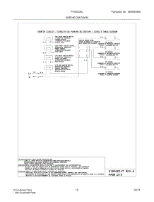 13 - Wiring Diagram parts for Frigidaire Range FFGS3025LWD from AppliancePartsPros.com