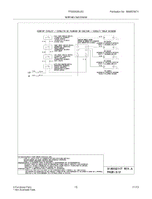 13 - Wiring Diagram parts for Frigidaire Range FFGS3025LSC from AppliancePartsPros.com