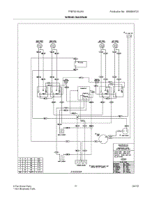 11 - Wiring Diagram parts for Frigidaire Range FFEF3010LWA from AppliancePartsPros.com