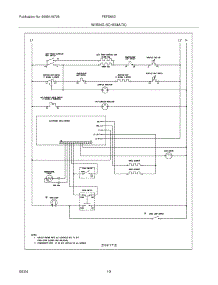 10 - Wiring Schematic parts for Frigidaire Range FEFS66DQA from AppliancePartsPros.com