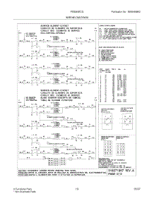 11 - Wiring Diagram parts for Frigidaire Range FES366ECG from AppliancePartsPros.com