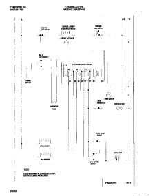 07 - Wiring Diagram parts for Frigidaire Range FES355CCBJ from AppliancePartsPros.com