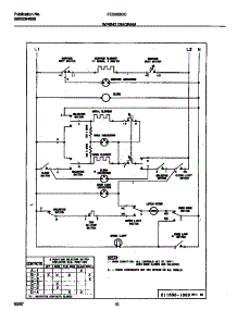 06 - Wiring Diagram parts for Frigidaire Range FES353CCWC from AppliancePartsPros.com