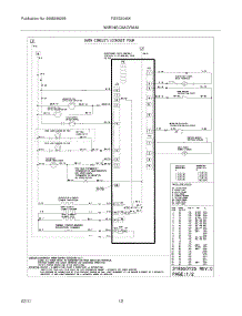 10 - Wiring Diagram parts for Frigidaire Range FGES3045KBC from AppliancePartsPros.com