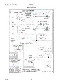 10 - Wiring Diagram parts for Frigidaire Range FES367ASH from AppliancePartsPros.com