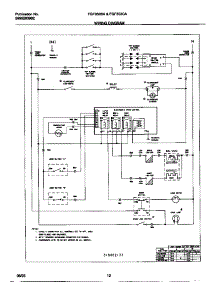 07 - Wiring Diagram parts for Frigidaire Range FGF353CATE from AppliancePartsPros.com