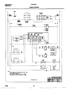 07 - Wiring Diagram parts for Frigidaire Range FGF353CATB from AppliancePartsPros.com