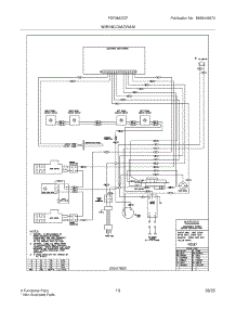 13 - Wiring Diagram parts for Frigidaire Range FGF366DCF from AppliancePartsPros.com
