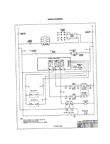 Wiring Diagram parts for Frigidaire Range FGF354BGDE from AppliancePartsPros.com