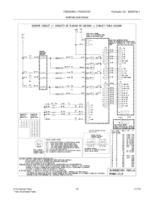 11 - Wiring Diagram parts for Frigidaire Range FGES3075KWC from AppliancePartsPros.com