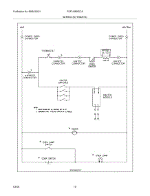 12 - Wiring Schematic parts for Frigidaire Range FGF318MXECA from AppliancePartsPros.com