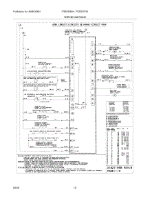 10 - Wiring Diagram parts for Frigidaire Range FGES3065KWA from AppliancePartsPros.com