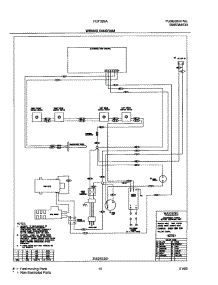 15 - Wiring Diagram parts for Frigidaire Range FGF326AUD from AppliancePartsPros.com