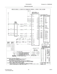 11 - Wiring Diagram parts for Frigidaire Range FGES3065KFB from AppliancePartsPros.com