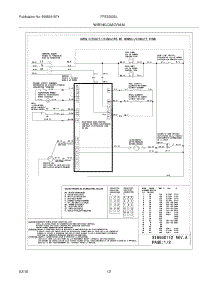 10 - Wiring Diagram parts for Frigidaire Range FFES3025LBA from AppliancePartsPros.com