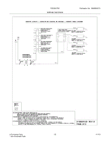 13 - Wiring Diagram parts for Frigidaire Range FGDS3075KBD from AppliancePartsPros.com