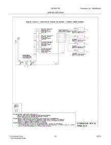 13 - Wiring Diagram parts for Frigidaire Range FGDS3075KWE from AppliancePartsPros.com