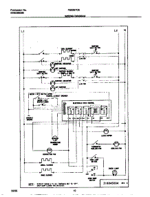 06 - Wiring Diagram parts for Frigidaire Range FES367CESB from AppliancePartsPros.com