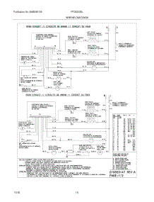 12 - Wiring Diagram parts for Frigidaire Range FFGS3025LWC from AppliancePartsPros.com