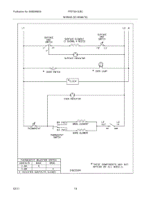 10 - Wiring Schematic parts for Frigidaire Range FFEF3010LBC from AppliancePartsPros.com