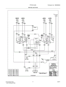 11 - Wiring Diagram parts for Frigidaire Range FFEF3010LBC from AppliancePartsPros.com