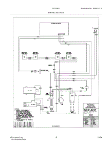 13 - Wiring Diagram parts for Frigidaire Range FGF326AWF from AppliancePartsPros.com