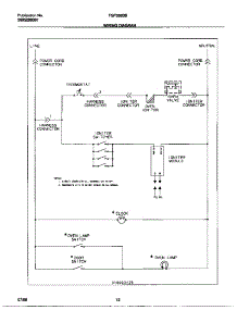 07 - Wiring Diagram parts for Frigidaire Range FGF332BBDC from AppliancePartsPros.com