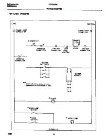 07 - Wiring Diagram parts for Frigidaire Range FGF333BADH from AppliancePartsPros.com