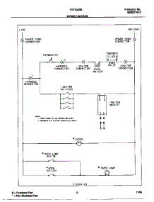 07 - Wiring Diagram parts for Frigidaire Range FGF332BBWB from AppliancePartsPros.com