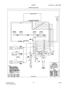 15 - Wiring Diagram parts for Frigidaire Range FGF366DSB from AppliancePartsPros.com
