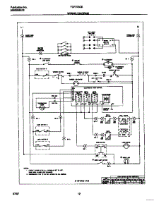 07 - Wiring Diagram parts for Frigidaire Range FGF376CETE from AppliancePartsPros.com