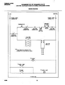 07 - Wiring Diagram parts for Frigidaire Range FGF334BGDE from AppliancePartsPros.com