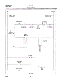 12 - Wiring Diagram parts for Frigidaire Range FGF316AQB from AppliancePartsPros.com