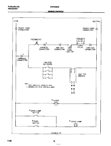 07 - Wiring Diagram parts for Frigidaire Range FGF335CESB from AppliancePartsPros.com