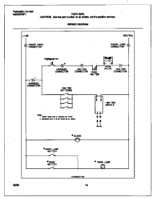 08 - Wiring Diagram parts for Frigidaire Range FGF316WGSE from AppliancePartsPros.com