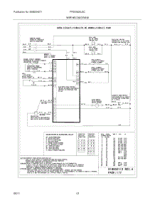 10 - Wiring Diagram parts for Frigidaire Range FFES3025LSC from AppliancePartsPros.com