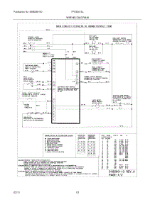 10 - Wiring Diagram parts for Frigidaire Range FFES3015LWB from AppliancePartsPros.com