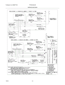 12 - Wiring Diagram parts for Frigidaire Range FFGS3025LSB from AppliancePartsPros.com