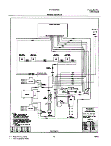 13 - Wiring Diagram parts for Frigidaire Range FGFB55ASC from AppliancePartsPros.com