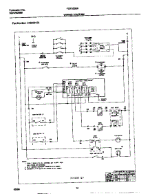 08 - Wiring Diagram parts for Frigidaire Range FGF353BADD from AppliancePartsPros.com