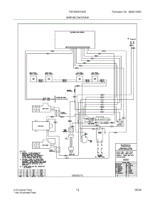 13 - Wiring Diagram parts for Frigidaire Range FGF356MXAWD from AppliancePartsPros.com