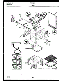 04 - Body Parts parts for Frigidaire Range FGF333SADA from AppliancePartsPros.com