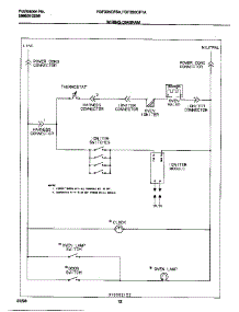 07 - Wiring Diagram parts for Frigidaire Range FGF335CFSA from AppliancePartsPros.com