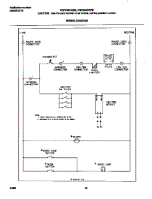 07 - Wiring Diagram parts for Frigidaire Range FGF335CGSB from AppliancePartsPros.com