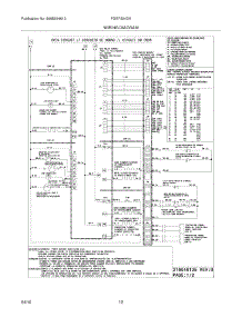 10 - Wiring Diagram parts for Frigidaire Range FGEF304DKWB from AppliancePartsPros.com